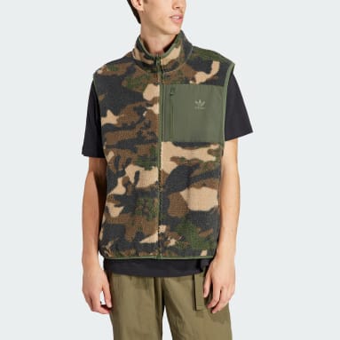 Adidas Graphics Camo Reversible Fleece Vest