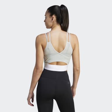 Top HIIT HEAT.RDY Gris Mujer Gimnasio Y Entrenamiento
