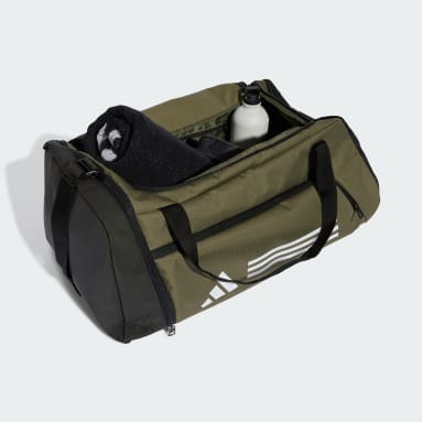 Essentials 3-Streifen Duffelbag Medium