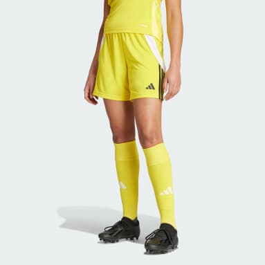 Short adidas femme jaune sales