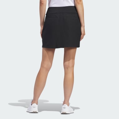Women Golf Black Ultimate365 Solid Skirt