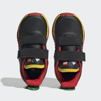 Děti Sportswear černá Boty adidas Sport DNA x LEGO® Lifestyle Two-Strap Hook-and-Loop