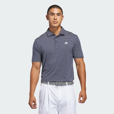 PERFORMANCE TWO-COLOR STRIPE POLO SHIRT
