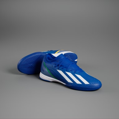 Soccer Blue X Crazyfast.3 Brazil Indoor Soccer Shoes
