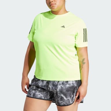 Γυναίκες Τρέξιμο Πράσινο Own the Run Tee (Plus Size)