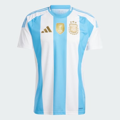 Camiseta Titular Argentina 24 Blanco Hombre Fútbol