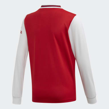 Boys Football Red Arsenal Home Jersey
