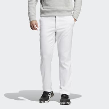 남성 Golf White 플레이 그린 트윌 팬츠