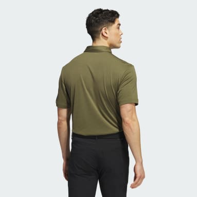 Men Golf Green Core Colorblock Golf Polo Shirt