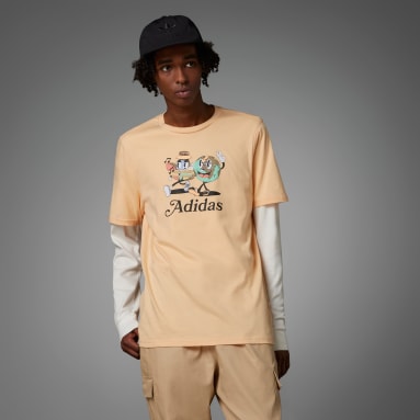T-shirt graphique Enjoy Summer Orange Hommes Originals