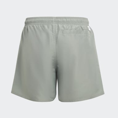 Girls Swim Green Classic Badge of Sport Swim Shorts