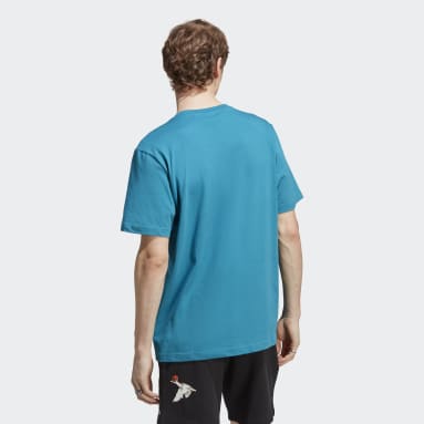 T-shirt graphique adidas Adventure Turquoise Hommes Originals