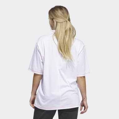 Women's Sportswear White Sport Statement Boyfriend Pocket Tee