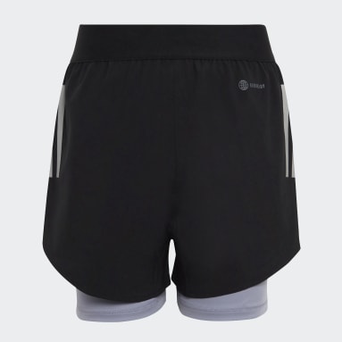 Jeugd 8-16 Jaar Hardlopen Two-In-One AEROREADY Woven Short