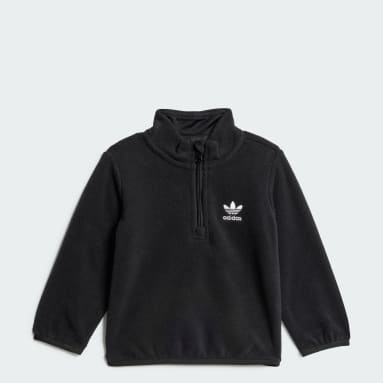 Sweatshirt de Meio-fecho em Fleece Polar – Criança