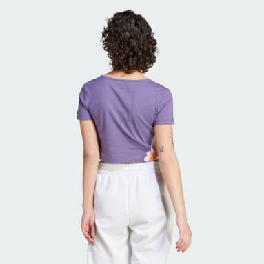 SHORT TEE Púrpura Mujer Originals