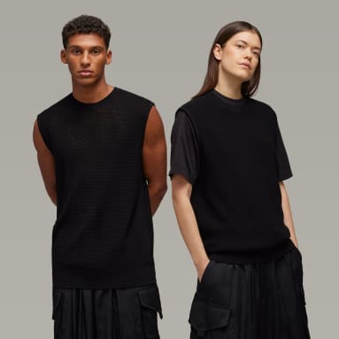 Y-3 그래픽 니트 베스트