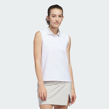 Beyond The Course Twistknit Sleeveless Polo Shirt