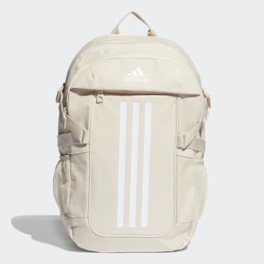 Gym & Training White Power Canvas Backpack