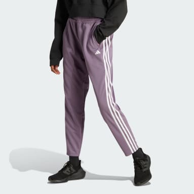 Buy Adidas Originals Purple Cotton Track Pants for Women Online