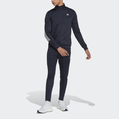 Men's Sportswear Blue Slim Zip Track Suit