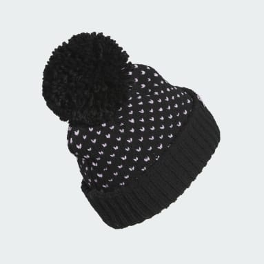Bonnet à pompon tricot