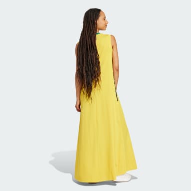 Tiro Cut 3-Stripes Soft Mesh Long Dress