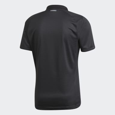 Men Tennis Black FREELIFT TENNIS POLO SHIRT HEAT.RDY