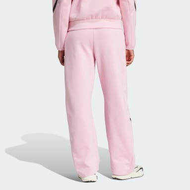 Adidas sweatpants pink online