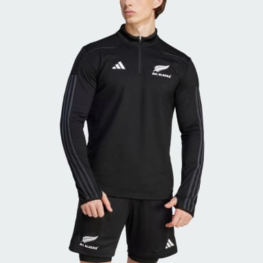 All Blacks AEROREADY Warming Long Sleeve Fleece Overdel Svart