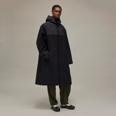 Y-3 멜턴 나일론 코트