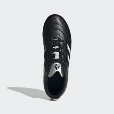Botines Goletto VIII Terreno Firme Negro Niño Fútbol