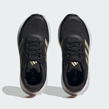 Zapatillas Run Falcon 3 con Cordones Negro Niño Sportswear