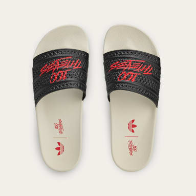 Black - Gaming - adilette | adidas US
