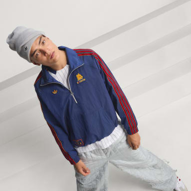 AS Roma Terrace Icons Half-Zip jacka