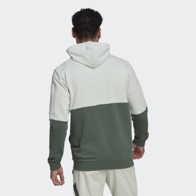 Men Sportswear Green Essentials4Gameday Full-Zip Hoodie