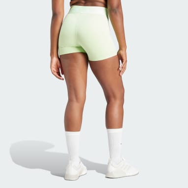 Women Gym & Training Green Techfit Short Leggings