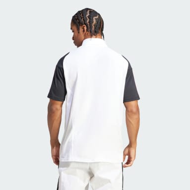 Polo Juventus Tiro 23 Cotton Blanco Hombre Fútbol