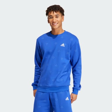 Sudadera cuello redondo Seasonal Essentials Monogram Graphic
