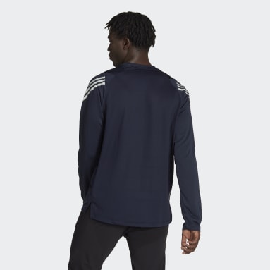 Muži Cvičení A Trénink modrá Tričko Training Icons Training Long Sleeve