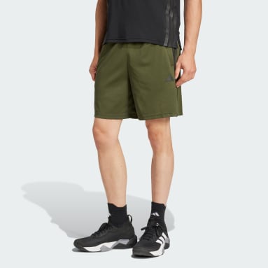 Train Essentials Piqué 3-Stripes Training Shorts