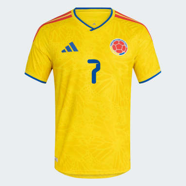 Colombia 26 Home Diaz Authentic Jersey