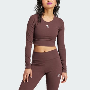 Camisola Canelada Essentials Castanho Mulher Originals