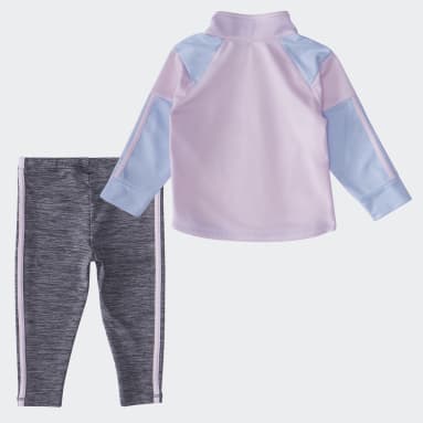 Infant & Toddler Training Pink Tricot Jacket and Tights Set