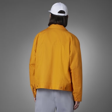 Chamarra Deportiva Tie-Break Blue Version Naranja Hombre Originals