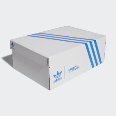 Jeremy Scott Forum 84 Low Mono Sko Hvit