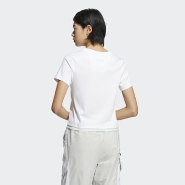 Women Originals White In Motion Short Sleeve Tee