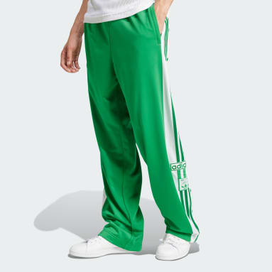 Pantaloni adidas verdi sale