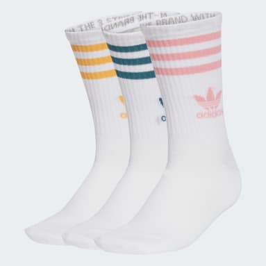 ミッドカット クルーソックス 3足組