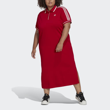 Γυναίκες Originals Κόκκινο Thebe Magugu Reg Dress (Plus Size)